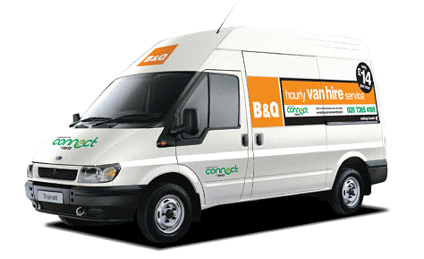 b&q vans for hire